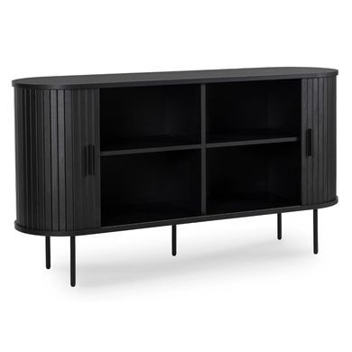 Комод MEBEL ELITE TRISH 140, чёрный