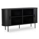 Комод MEBEL ELITE TRISH 140, чёрный