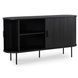 Комод MEBEL ELITE TRISH 140, чёрный