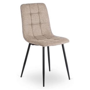 Кухонний стілець MEBEL ELITE PERU 2, бежевий / чорний, тканина