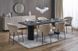 Стіл HALMAR BOLERO розкладний 160&ndash;250&times;90 см, чорний