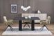 Стіл HALMAR BOLERO розкладний 160&ndash;250&times;90 см, чорний