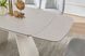 Обідній стіл INTARSIO BROOKLYN CERAMIC, 140&ndash;200 &times; 80 см, сірий матовий / кашемір