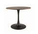 Стол SIGNAL AMADEO II круглый 90 см, орех / черный мат