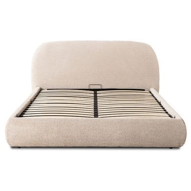 Ліжко MEBEL ELITE ROSSO Boucle 160x200 см Бежевий