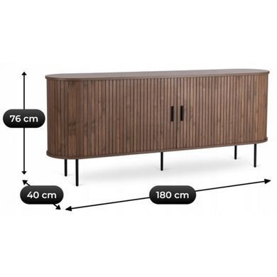 Комод MEBEL ELITE TRISH 180, горіх