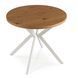 Стол MEBEL ELITE DORIAN раскладной 80&ndash;160&times;80 см, золотой дуб / белый