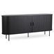 Комод MEBEL ELITE TRISH 180 см Черный