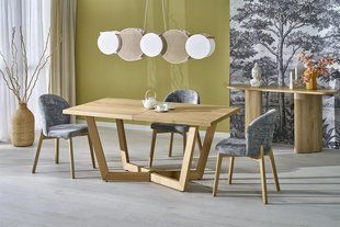Стол HALMAR MASSIVE 3 раскладной 160&ndash;250&times;90 см, дуб натуральный