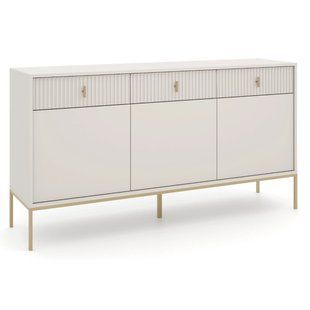 Комод Mebel Elit MARCOS 154 см Кашемір/Золотий