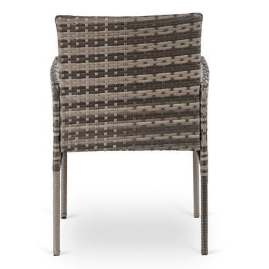 Комплект садових крісел MEBEL ELITE CORTO, 2 шт., сірий