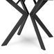 Стол MEBEL ELITE DORIAN раскладной 80&ndash;160&times;80 см, бетон / черный