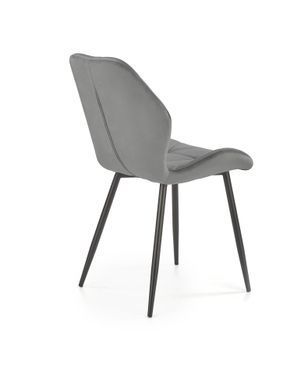 Кухонный стул HALMAR K-453, серый / черный, BLUVEL 14