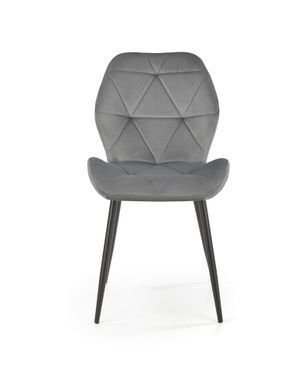 Кухонный стул HALMAR K-453, серый / черный, BLUVEL 14