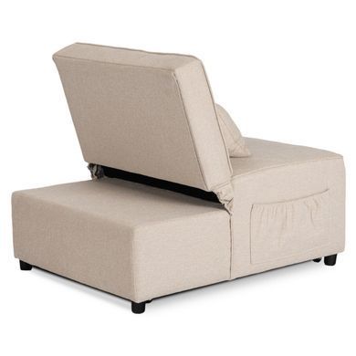 Кресло-кровать MEBEL ELITE IBERIS 80, бежевый