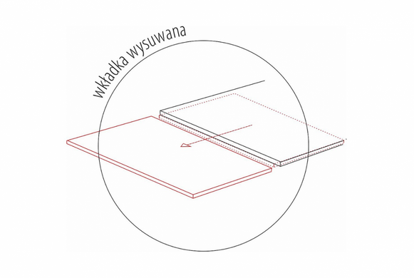 Стол SIGNAL WESTIN CERAMIC PIETRA DI SAVOIA раскладной 160&ndash;240&times;90 см, светло-серый мат / черный мат