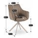 Кухонный стул MEBEL ELITE ASPEN 2, бежевый / кашемир