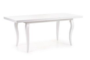 Стол HALMAR MOZART раскладной 160&ndash;240&times;90 см, белый