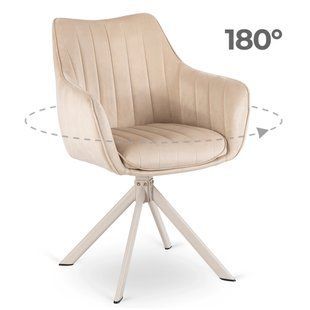 Кухонний стілець MEBEL ELITE ASPEN, кремовий / кашемір