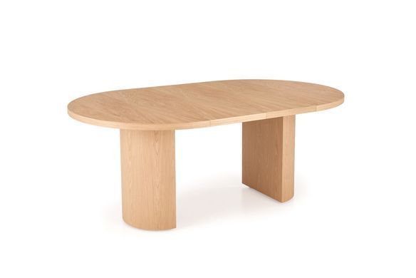 Стіл HALMAR GARIBALDI розкладний 120&ndash;200&times;120 см, натуральний дуб