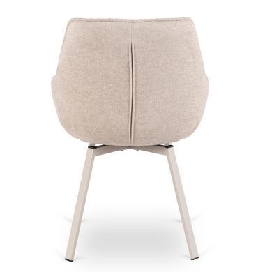 Кухонный стул MEBEL ELITE MOND, кремовый / кашемир
