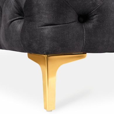 Крісло м'яке MEBEL ELITE SORRENTO 1S Welur Чорний