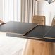 Стол MEBEL ELITE LIZBONA раскладной 160&ndash;200&times;90 см, черный / дуб