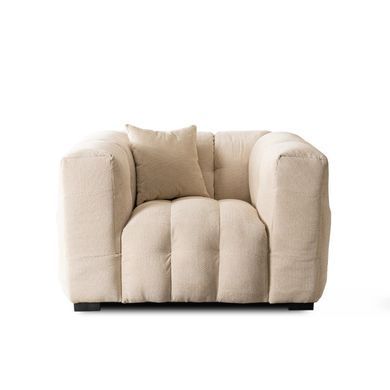 Кресло MEBEL ELITE MODERNO 1S, кремовый