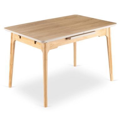 Стол MEBEL ELITE SAMER BIG раскладной 138&ndash;178&times;80 см, золотой дуб
