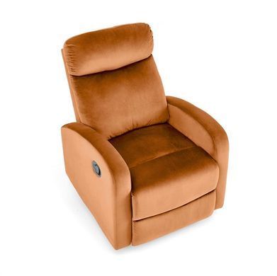 Крісло HALMAR WONDER, кориця, BLUVEL 4215