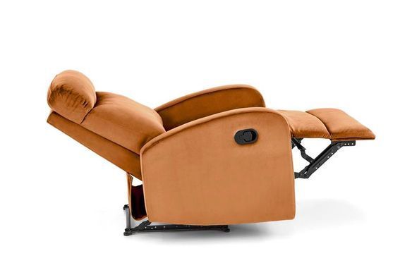 Крісло HALMAR WONDER, кориця, BLUVEL 4215