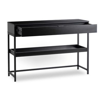Консоль MEBEL ELITE RUBY 110 см Чорний