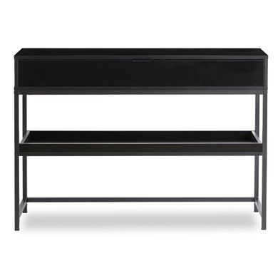 Консоль MEBEL ELITE RUBY 110 см Чорний