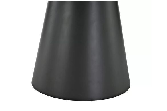 Стол SIGNAL ANGEL II раскладной 120&ndash;160&times;120 см, серый эффект мрамора / черный мат