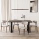 Стіл MEBEL ELITE EDWIN розкладний 160&ndash;260&times;90 см, горіх / чорний