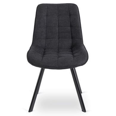 Стілець MEBEL ELITE RICK 2, чорний, тканина