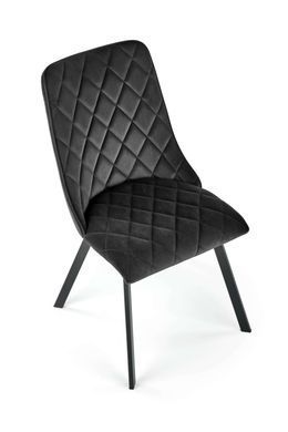 Кухонный стул HALMAR K-450, черный / черный, BLUVEL 19