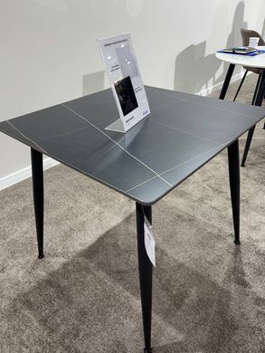 Стіл SIGNAL RION 80&times;80 см, чорний мат