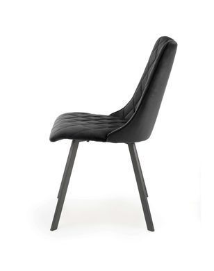 Кухонный стул HALMAR K-450, черный / черный, BLUVEL 19