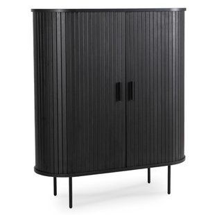 Комод MEBEL ELITE TRISH 100, чорний