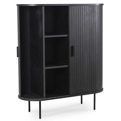 Комод MEBEL ELITE TRISH 100, чорний