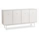 Комод MEBEL ELITE MARLEN 155, кашемір із золотистими ручками