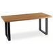 Стол MEBEL ELITE TOMAS раскладной 130&ndash;230&times;90 см, золотой дуб / черный
