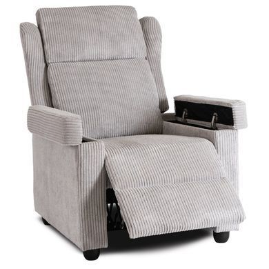 Кресло-реклайнер MEBEL ELITE SPENCER, серый