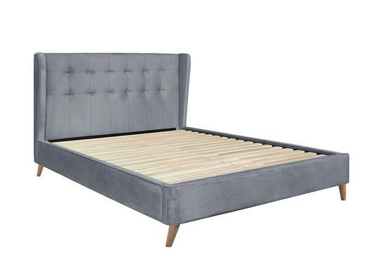 Кровать Estella Серый 160X200 HALMAR