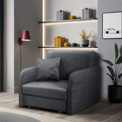 Кресло-кровать MEBEL ELITE VERO, серый, PAROS 6