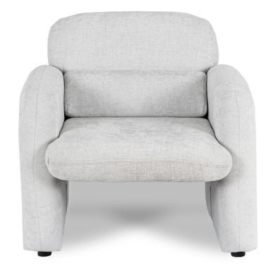 Кресло MEBEL ELITE TOGO, серый, ткань