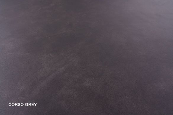 Стіл SIGNAL PORTO CERAMIC CORSO GREY розкладний 120&ndash;160&times;120 см, темно-сірий мат / чорний мат