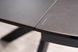 Стіл SIGNAL PORTO CERAMIC CORSO GREY розкладний 120&ndash;160&times;120 см, темно-сірий мат / чорний мат
